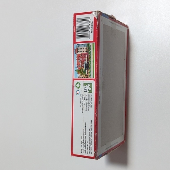 Puzzlebug 650 pc. Jigsaw Puzzle - Pretty Cafe Riga, Latvia Used - Picture 6 of 6